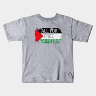 Free Palestine Kids T-Shirt